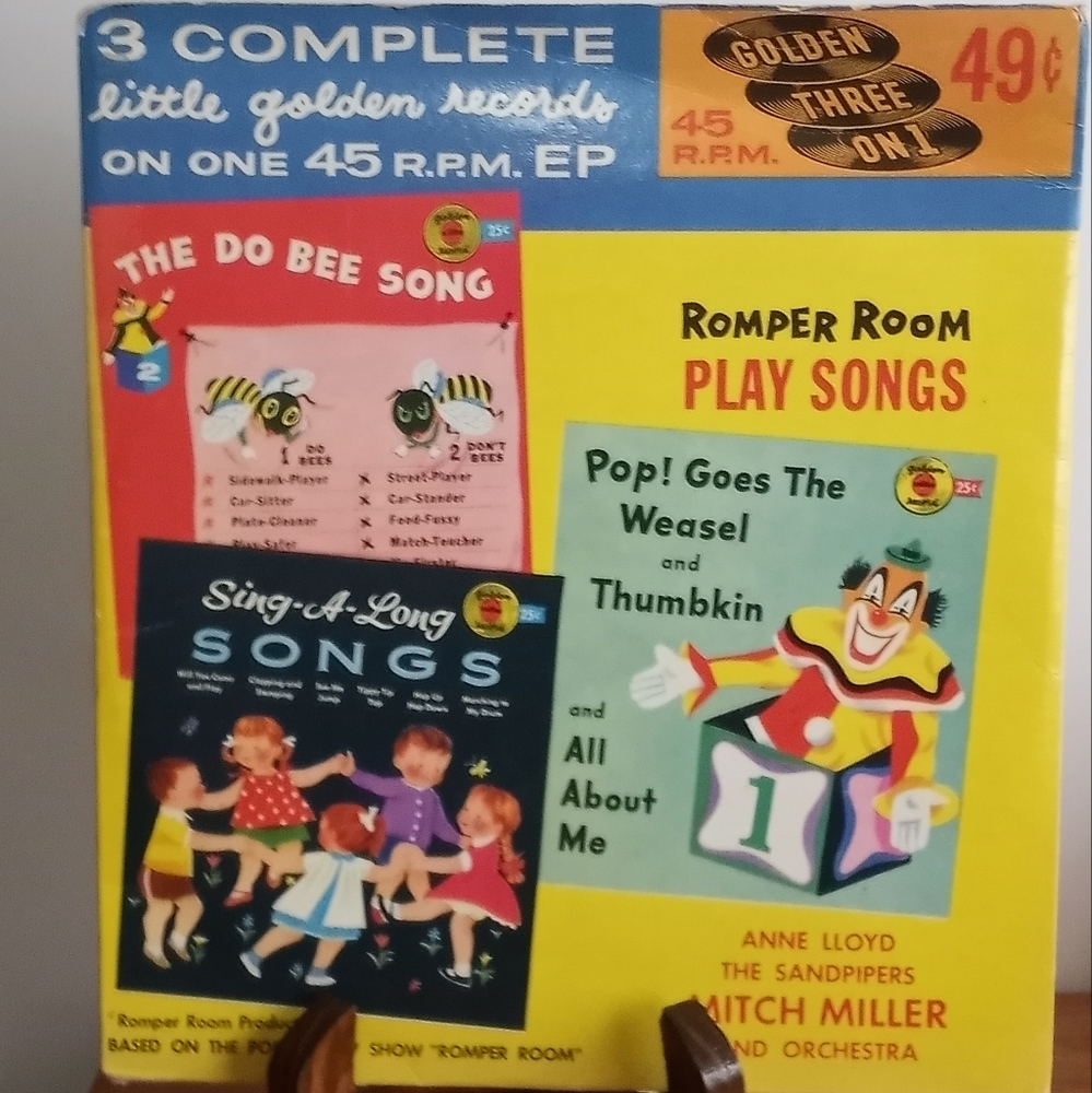 Romper Room Play Songs Vinyl
